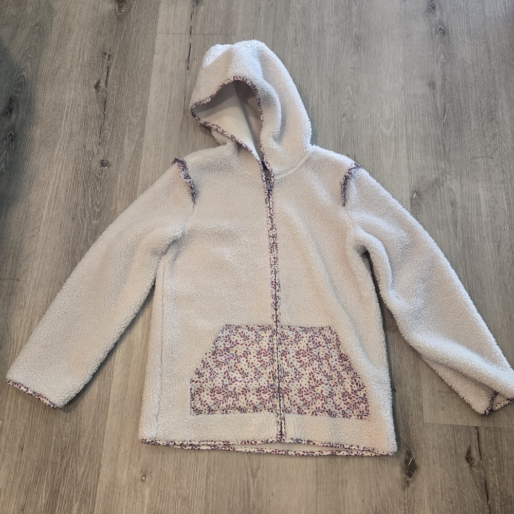 Sergent Major Full Zip Teddy Hoodie Jacket Sweater Size 10-11